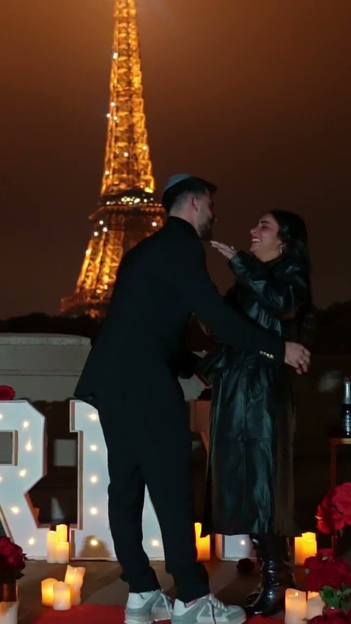 La demande d'Elchai et Levana au pont de Bir-Hakeim